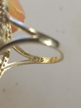 Load image into Gallery viewer, Sterling silver Love boat ring .925
